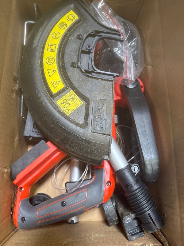 Photo 1 of Maxlander  Wacker Cordless, 20V 12 Inch Cordless String Trimmer Edger, Weed Wacker Battery Operated with 8 PCS Replacement Spools, Lightweight Weed Trimmer (2x2.0Ah Battery and Charger Included)