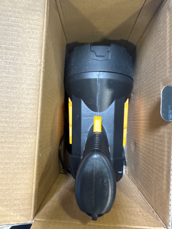 Photo 1 of LBE Rechargeable Spotlight, Super Bright 3000 Lumens Led Flashlight Handheld Spot Lights Outdoor with Cob Light, 10000mAh Long Lasting Large Spotlight for Hunting Boating Camping