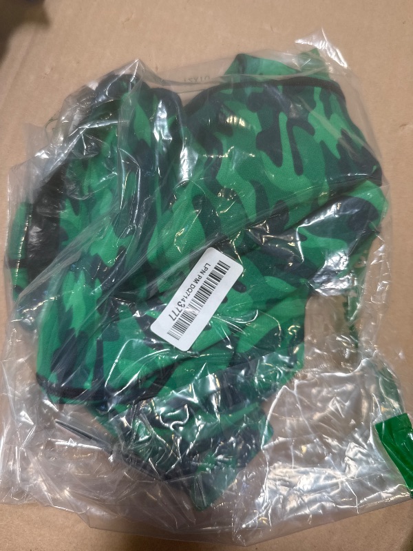 Photo 1 of TYR Men's Standard Durafast Elite Athletic Jammer Swimsuit, Green Camo, 38