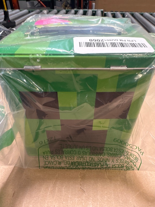 Photo 1 of The Tin Box Company XL Storage Tin with Handle, Minecraft