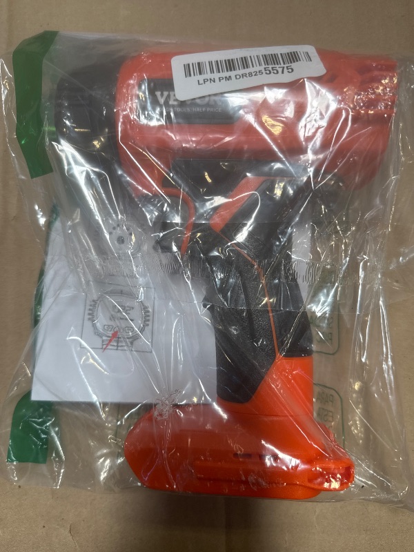 Photo 1 of VEVOR Cordless Heat Gun, Hot Air Gun Compatible with DEWALT 20V Lithium Batteries, Max 1022? Heat Shrink Gun with LED Light, 6 Temp & 4 Nozzles, Ideal for Shrink Tubing, PVC Wrapping, Paint Removal