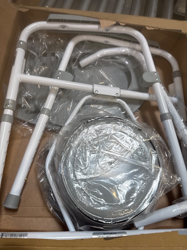 Photo 1 of Guardian Folding 3-In-1 Steel Elongated Commode Part Number G1 200LX1
