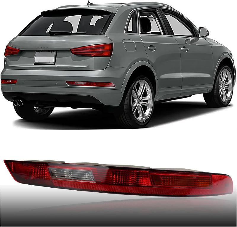 Photo 1 of Rear Bumper Brake Tail Light Kit Compatible with Audi Q3 SUV 2016-2018 Right Passenger Side Lower Rear Tail Fog Lamp Replace(Right Passenger Side)
