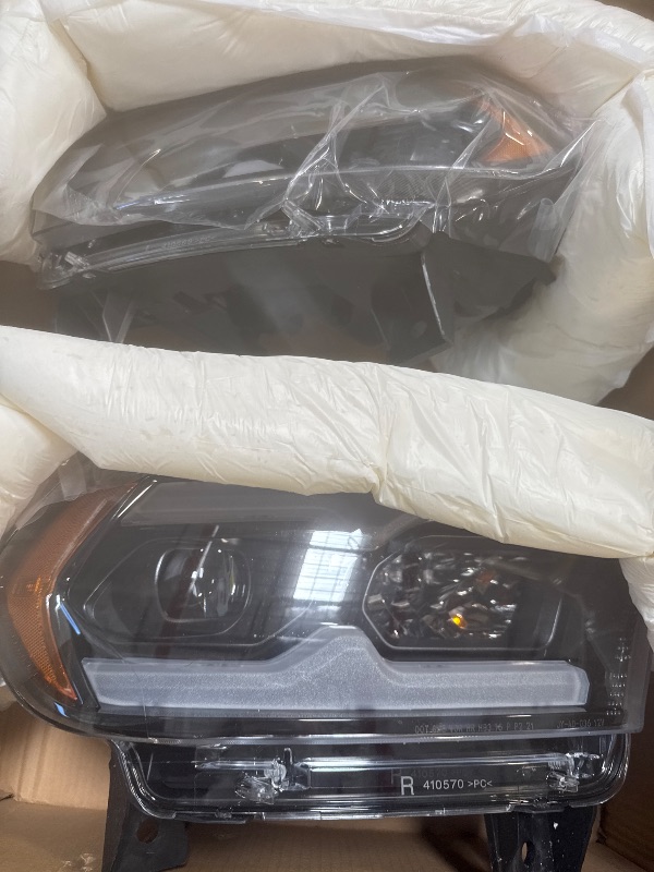 Photo 1 of KACHIR Pair 2015-2020 Modified Headlights Assembly for Dodge Durango Halogen Head Lamps Right Passenger&Left Driver Side