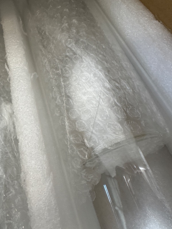 Photo 1 of 48 Pack Thick Glass Cylinder Vases 4,6,9,12 Inch Tall Clear Flower Vase Hurricane Floating Candle Holder for Table Centerpiece Wedding Home Decor
