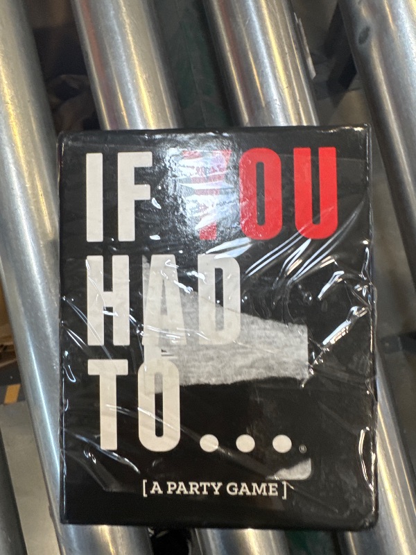 Photo 1 of If You Had To... [A Party Game] Horrible and Hilarious Would You Rather Card Game for Parties with Friends & Game Night The Perfect White Elephant Gift