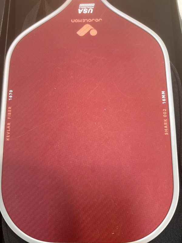 Photo 1 of JOJOLEMON Pickleball Paddles, Hybrid Carbon Fiber & Kevlar Rackets with 16mm Polymer Honeycomb Core, Designed for Ultimate Spin & Precise Control - USAPA Approved