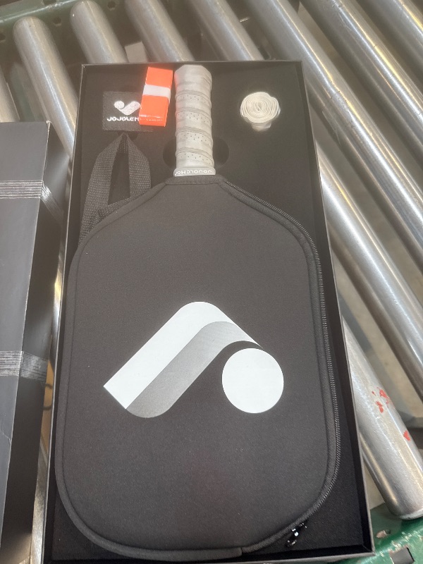 Photo 1 of JOJOLEMON Pickleball Paddles, Hybrid Carbon Fiber & Kevlar Rackets with 16mm Polymer Honeycomb Core, Designed for Ultimate Spin & Precise Control - USAPA Approved