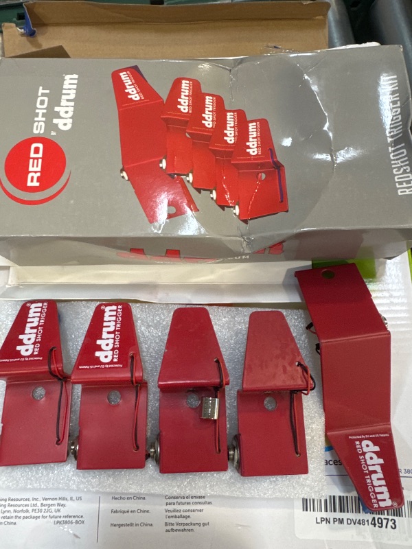 Photo 1 of ddrum RSKIT Red Shot Trigger Kit