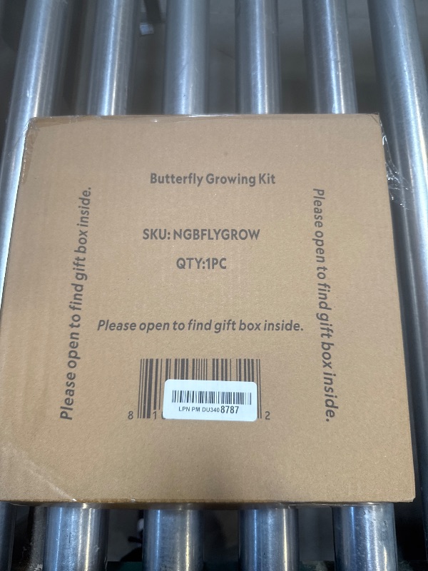 Photo 1 of NATIONAL GEOGRAPHIC Butterfly Growing Kit - Butterfly Habitat Kit with Voucher to Redeem 5 Caterpillars (S&H Not Included), Butterfly Cage, Feeder (Amazon Exclusive)