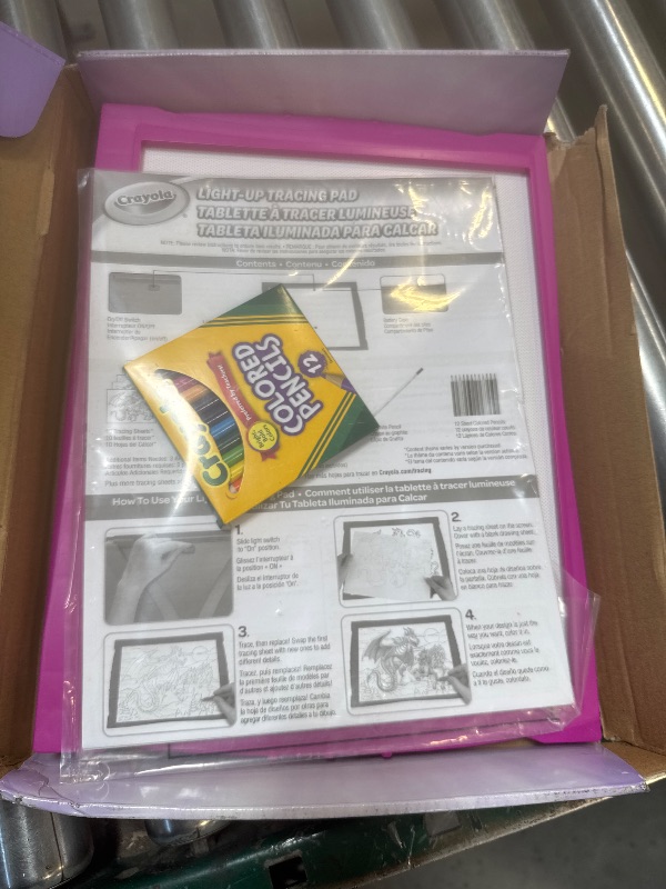 Photo 1 of Crayola Light Up Tracing Pad - Pink, Writing & Drawing Art Kit for Kids, Kids Toys & Games, Tracing Light Box, Easter Gifts for Girls & Boys, 6+ [Amazon Exclusive]