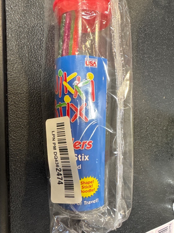 Photo 1 of Wikki Stix for Doodlers - Kid's Travel Essential: Portable Creativity On-The-Go! Pack of 24 Wikki Stix in Neon and Primary Colors. Made in USA ! 3 & Up.