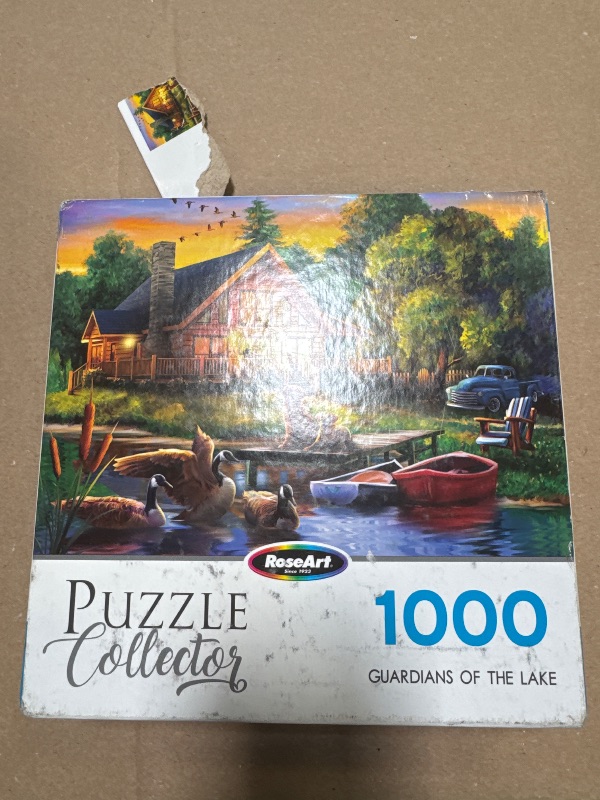 Photo 1 of RoseArt - Puzzle Collector - Guardians of The Lake - 1000 Piece Jigsaw Puzzle for Adults