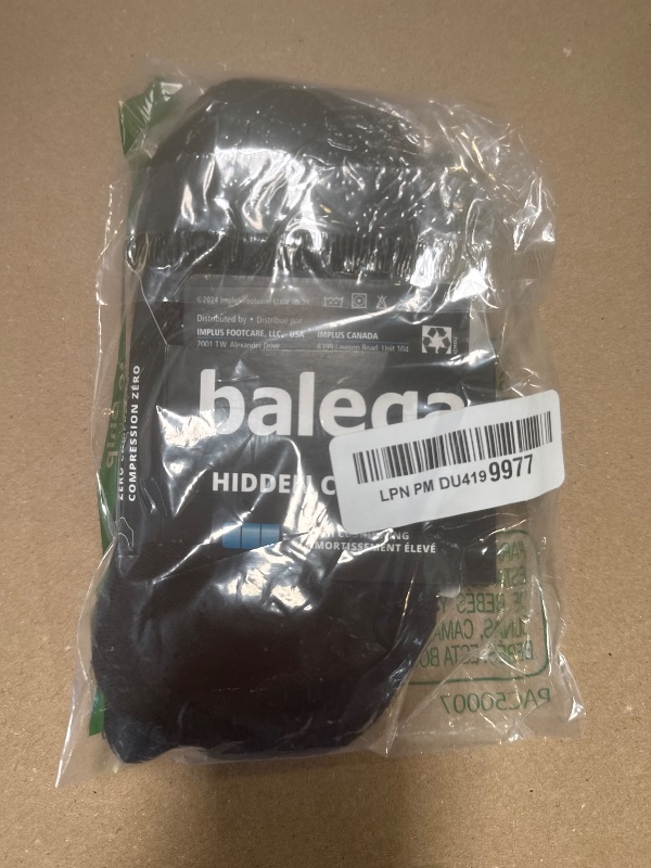 Photo 1 of Balega Hidden Comfort Performance No Show Athletic Running Socks for Men and Women (1 Pair), Black, Medium