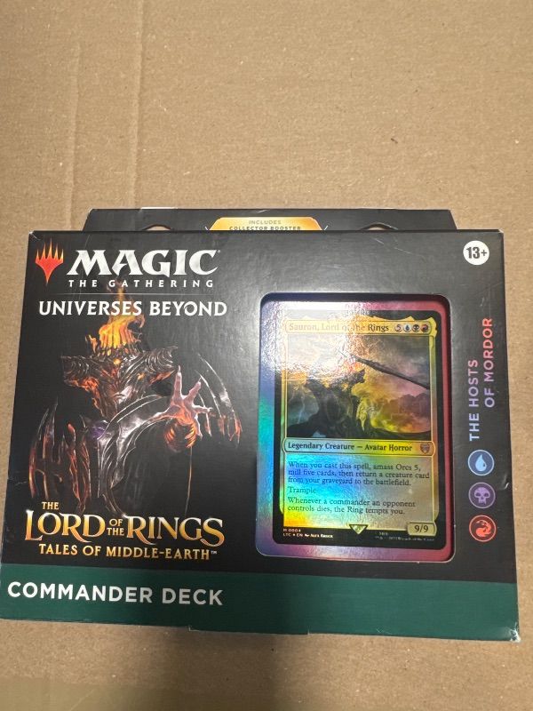 Photo 1 of Magic: The Gathering The Lord of The Rings: Tales of Middle-Earth Commander Deck 4