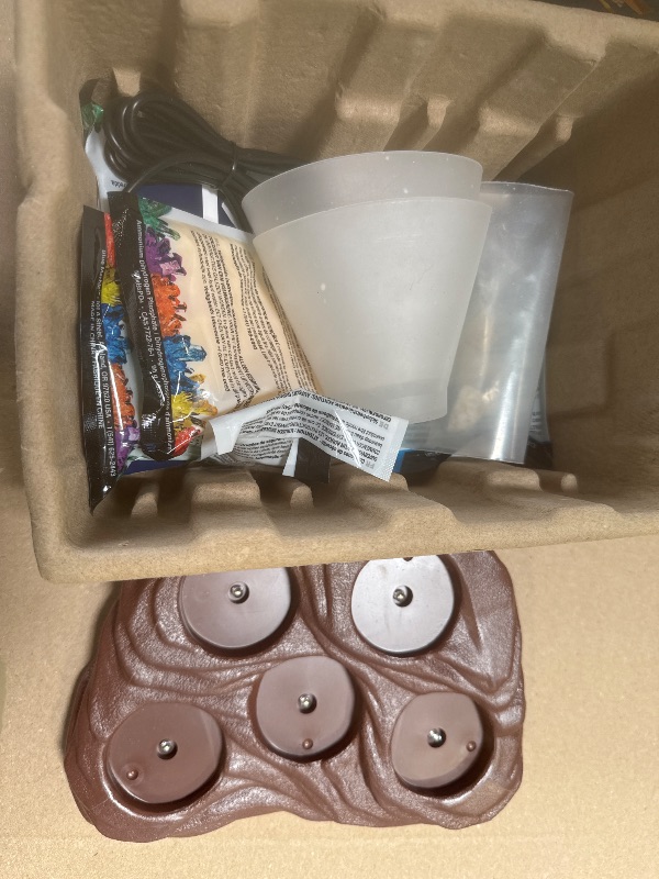 Photo 1 of NATIONAL GEOGRAPHIC Mega Crystal Growing Kit for Kids- Grow 6 Crystals with Light-Up Stand, Science Gifts for Kids 8-12, Crystal Making Experiment, Science Kit for Girls and Boys (Amazon Exclusive)