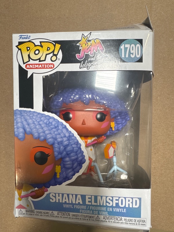 Photo 1 of Funko Pop Animation: Jem and The Holograms - Shana Elmsford - Jem and The Holograms - Collectable Vinyl Figure - Gift Idea - Official Merchandise - Toys for Kids & Adults - Cartoon/Animation Fans