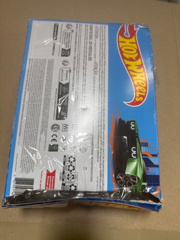 Photo 1 of Hot Wheels Toy Cars & Trucks 20 Pack, Set of 20 1:64 Scale Vehicles for Play or Display, Instant Collection (Styles May Vary) (Amazon Exclusive)