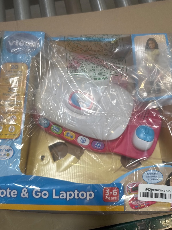 Photo 1 of VTech Tote and Go Laptop, Pink