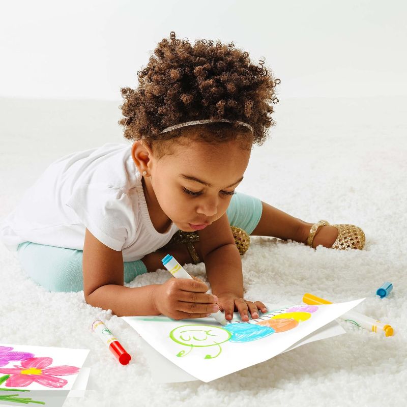 Photo 1 of Crayola Color Wonder Mess Free Coloring Kit Free Coloring Pages & 20 Mini Markers, Toddler Easter Basket Essentials, Travel Activity