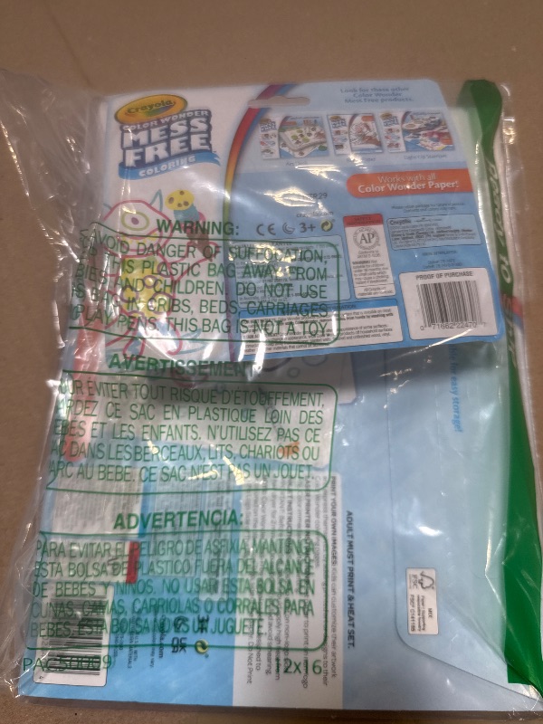 Photo 1 of Crayola Color Wonder Mess Free Coloring Kit Free Coloring Pages & 20 Mini Markers, Toddler Easter Basket Essentials, Travel Activity