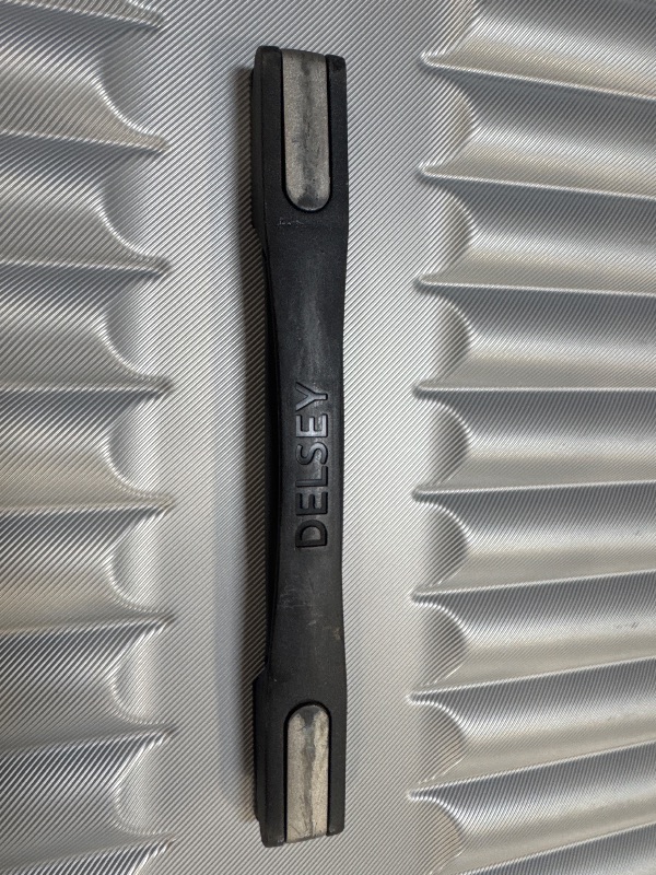 Photo 1 of Delsey 2-piece Hardside Trunk Set (Silver)
