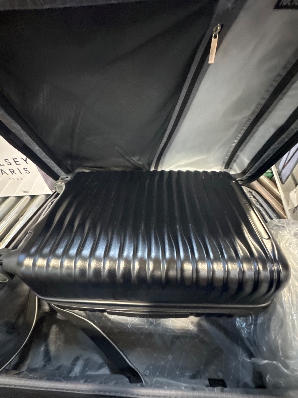 Photo 1 of Samsonite Element XLT 2.0 2-Piece Hardside Luggage Set - Black, Spinner Wheels, RightHeight Handle, EAZYHOOK, Recyclex Lining