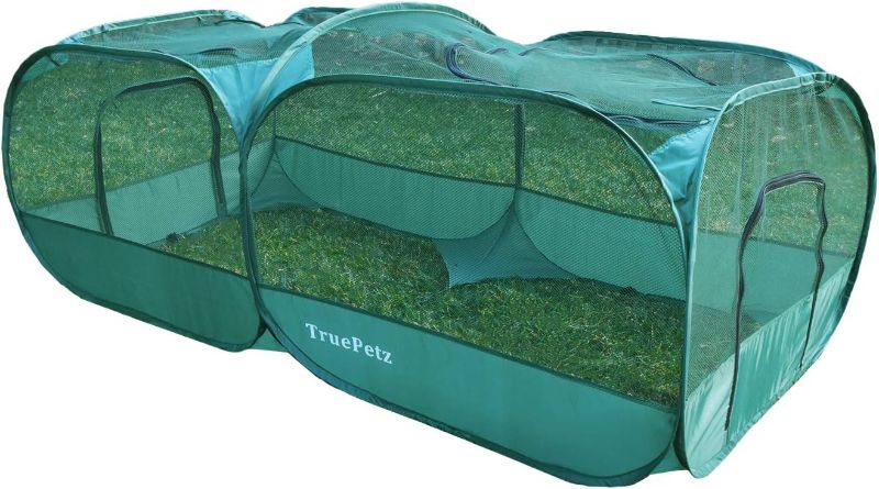 Photo 1 of Portable Chicken Coop - Pop Up Playpen for Small Animals - Foldable Outdoor Pet Enclosure Bunny Playpen