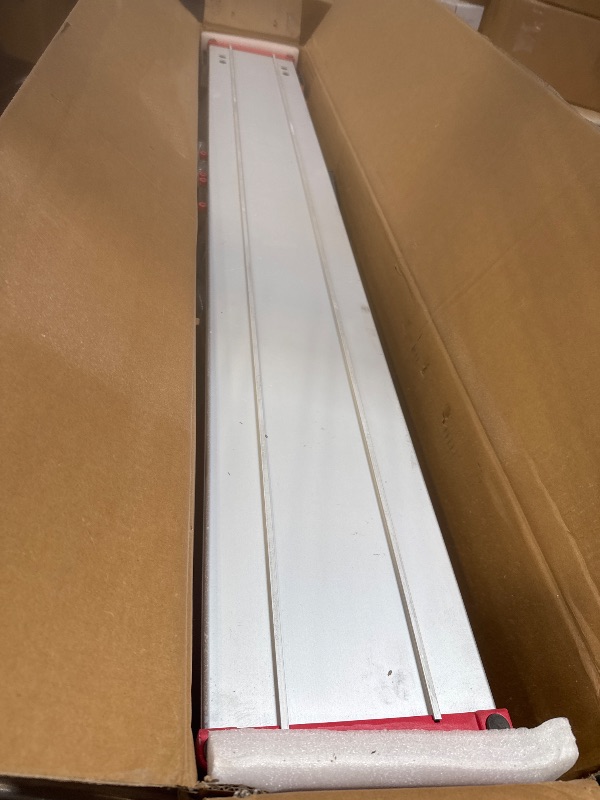 Photo 1 of 48'' Double Track Manual Tile Cutter with Laser Cutting Guide Porcelain Tile Cutter with Split Platen,Double Aluminum Base
