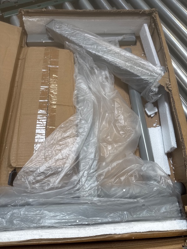 Photo 1 of Laptop Table Mobile Adjustable Height Laptop Stand Portable Desk Notebook Swivel Laptop Desk Rolling Desk Laptop Table Laptop Stand for Couch Hospital Bed Table
