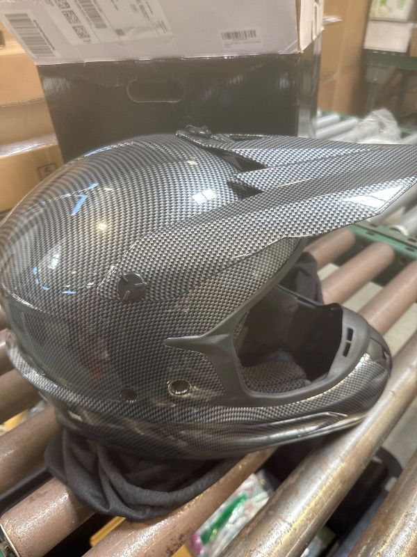 Photo 1 of Favoto Adult Dirt Bike Motorcycle Helmets - DOT Approved Lightweight ATV UTV Motocross Helmets for Men Women - Off Road Motorcycle Helmets with Removable Visor and Washable Padding
