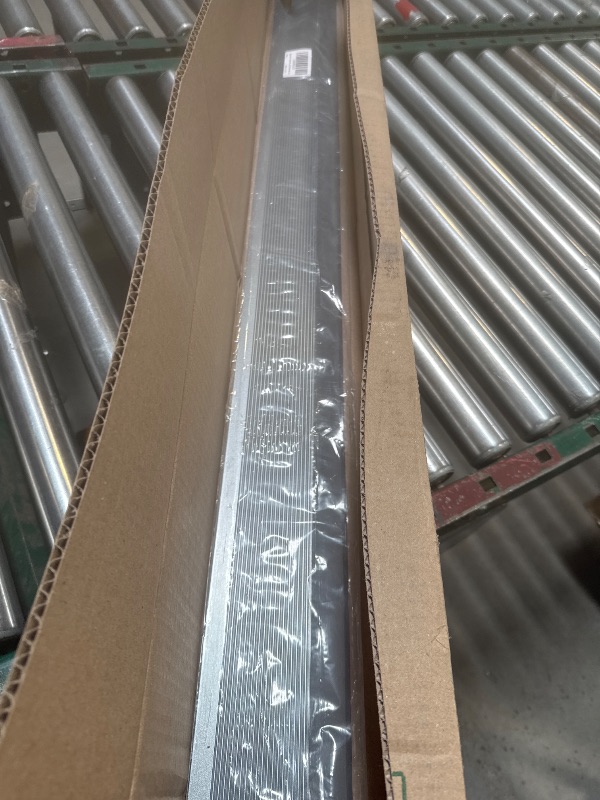 Photo 1 of NeatiEase Threshold Ramps for Doorways, 48" Metal Floor Transition Strip Replacement, Aluminum Floor Reducer Molding for Carpet/Entry Door/Tile/Threshold/Wheelchair (Gray)
