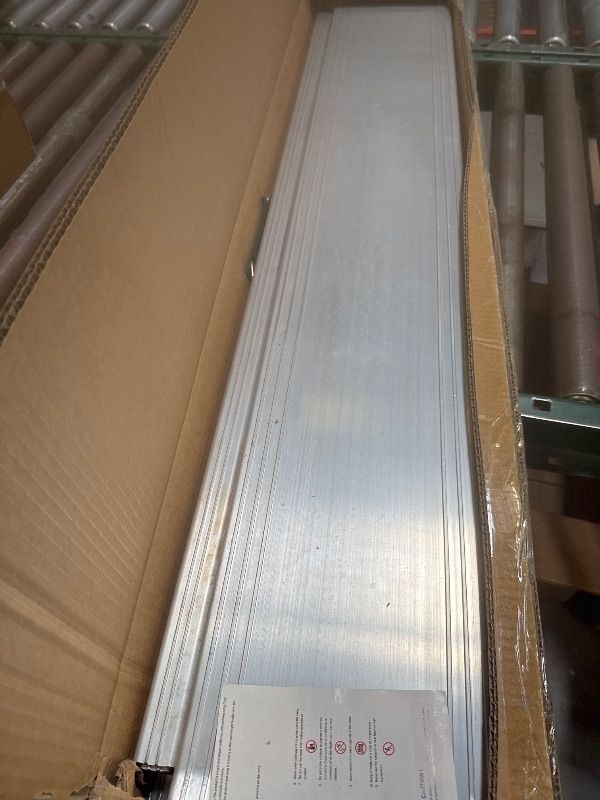Photo 1 of 7FT Portable Wheelchair Ramp, 84"L x 7.2"W Aluminum Ramps for Wheelchairs for Home, 1200LBS Capacity Telescopic Non-Skid Threshold Handicap Wheel Chair Ramp for Doorways, Stairs, Steps, 2 Pack
