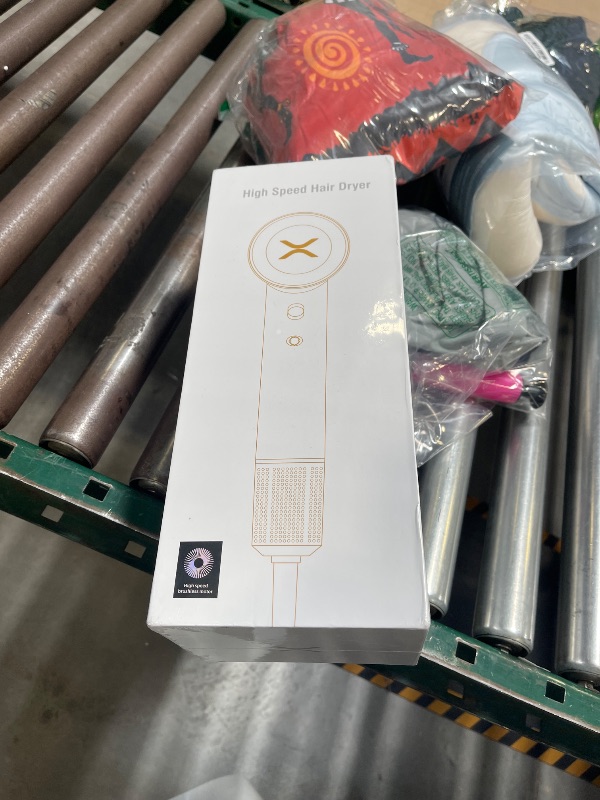 Photo 1 of Hair Dryer,150000 RPM High-Speed Blow Dryer 500 Millions Negative Ionic Care Hair Dryer for Fast Drying, 51dB Low Noise Thermo-Control Hairdryer with Magnetic Diffuser & Nozzle for Children,Women,Men
