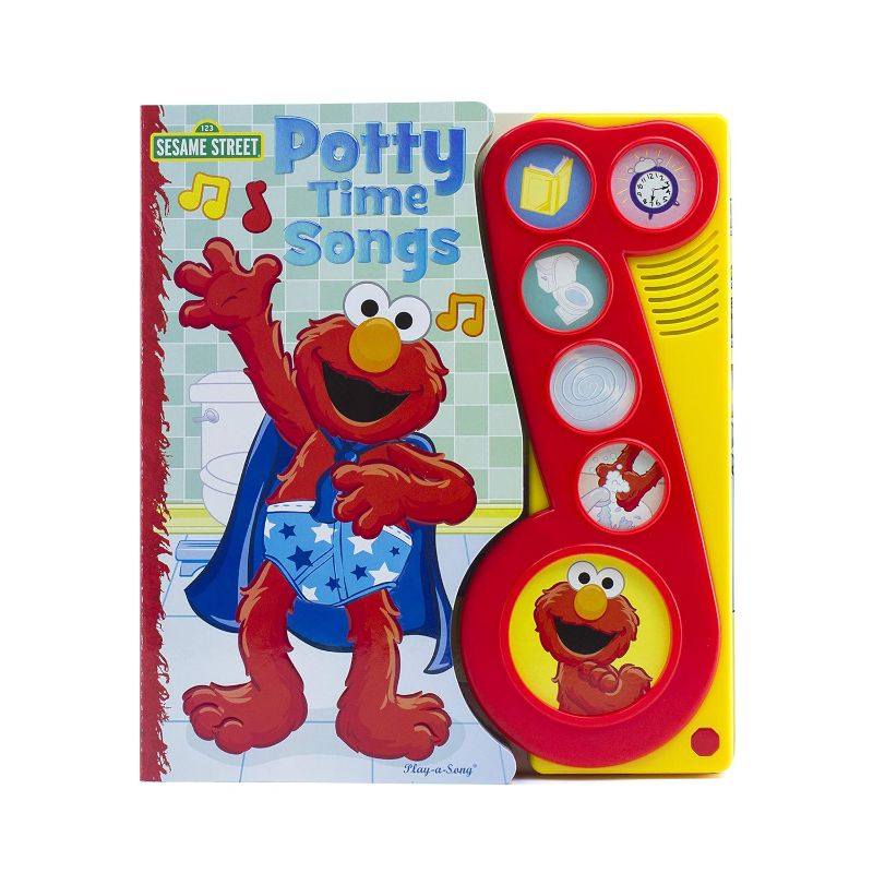 Photo 1 of Sesame Street - Elmo Potty time Songs Little Music Note Sound Book - PI Kids Board book – Sound Book, December 15, 2015