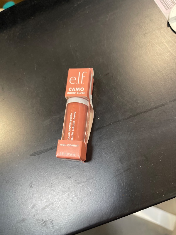 Photo 1 of e.l.f. Camo Liquid Blush, Long-lasting Liquid Blush For High-pigment Color, Creates A Soft, Dewy Finish, Vegan & Cruelty-free, Dusty Rosé