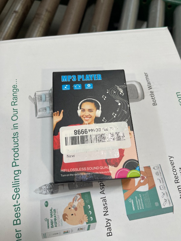 Photo 1 of 144GB MP3 Player - Music Player with Bluetooth 5.2 HiFi Sound Shuffle Single Loop FM Radio Built-in HD Speaker Voice Recorder Mini Design Ideal for Sport