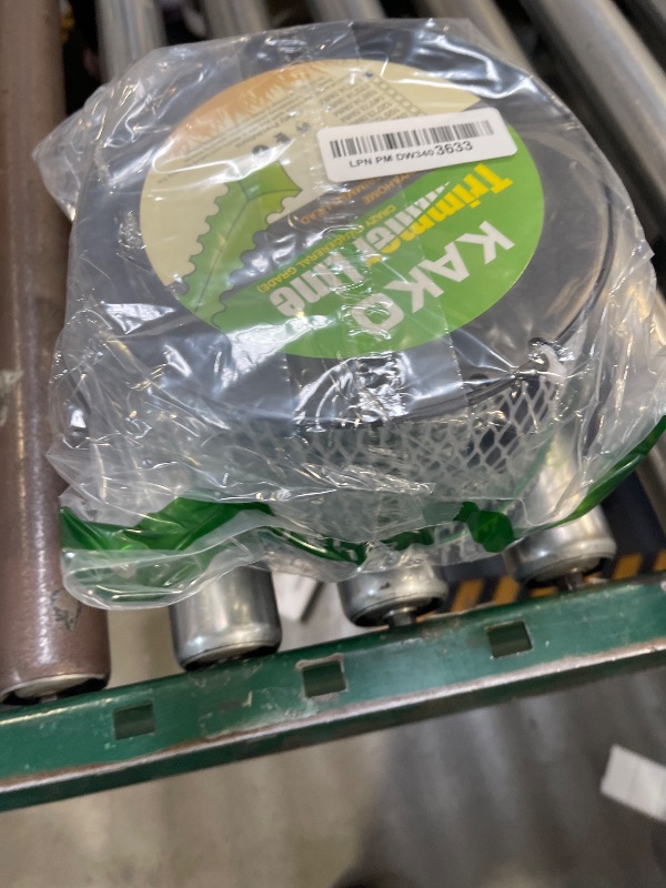 Photo 1 of Sawtooth 170 Trimmer Line, Heavy Duty Sawtooth Weed Wacker String .170, Weed Eater String .170 inch-by-298ft-3lb Dual Core String Serrated Trimmer Line with Line Cutter