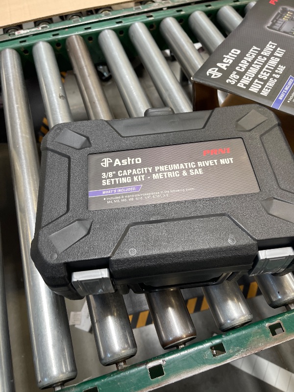 Photo 1 of Astro Pneumatic Tool PRN1 3/8" Capacity Pneumatic Rivet Nut Setting Kit - Metric & SAE