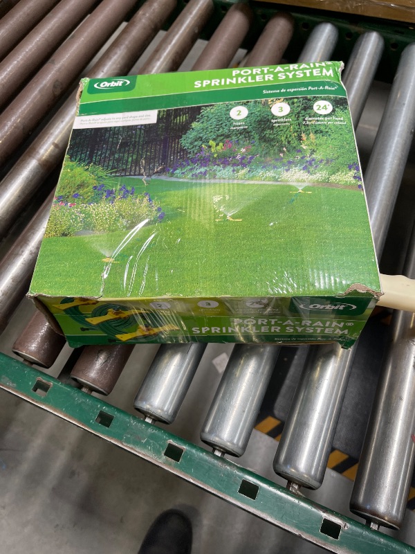 Photo 1 of Orbit 58092N Port-A-Rain Hose Watering Sprinkler System