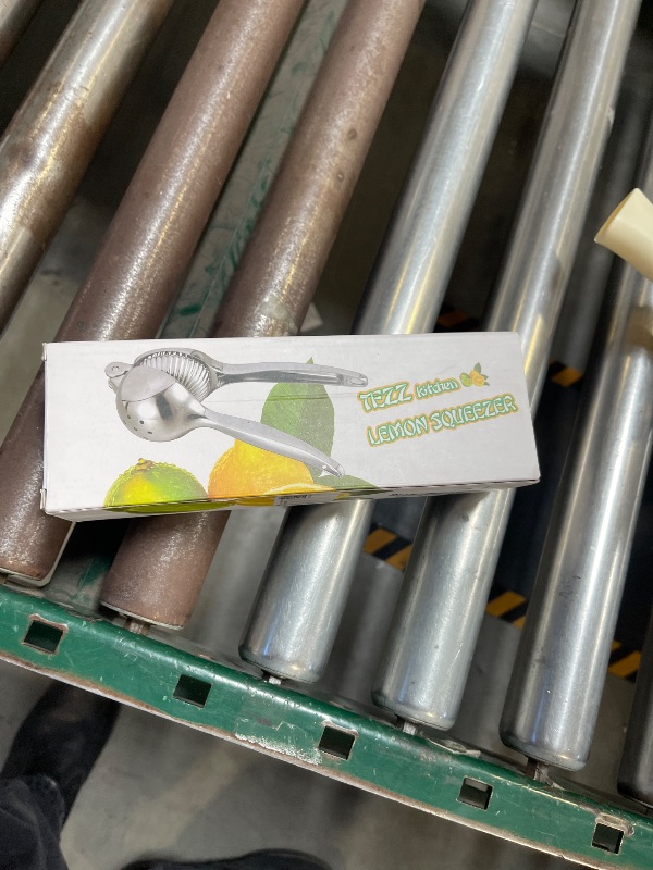 Photo 1 of TEZZ Premium Lemon Squeezer, Large Heavy Duty Handhelp Juicer for Lemon, Metal Hand Press Citrus Juicer, Lime Squeezer Bar Tool, Manual Citrus Press