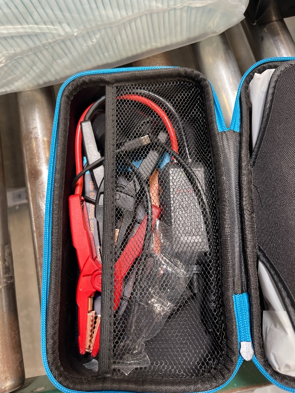 Photo 1 of AVAPOW 6000A Car Battery Jump Starter(for All Gas or up to 12L Diesel) Powerful Car Jump Starter with Dual USB Quick Charge and DC Output,12V Jump Pack with Built-in LED Bright Light
