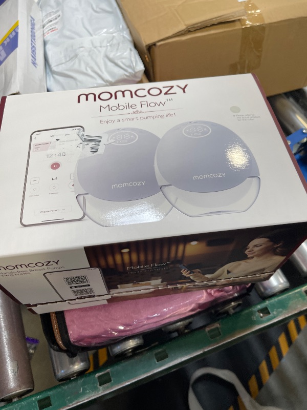 Photo 1 of Momcozy Breast Pump Hands Free Upgraded Mobile Flow | M9, App Discreet Control with Personalized Multi-Modes & 15 Levels, Wearable Breast Pump 24mm