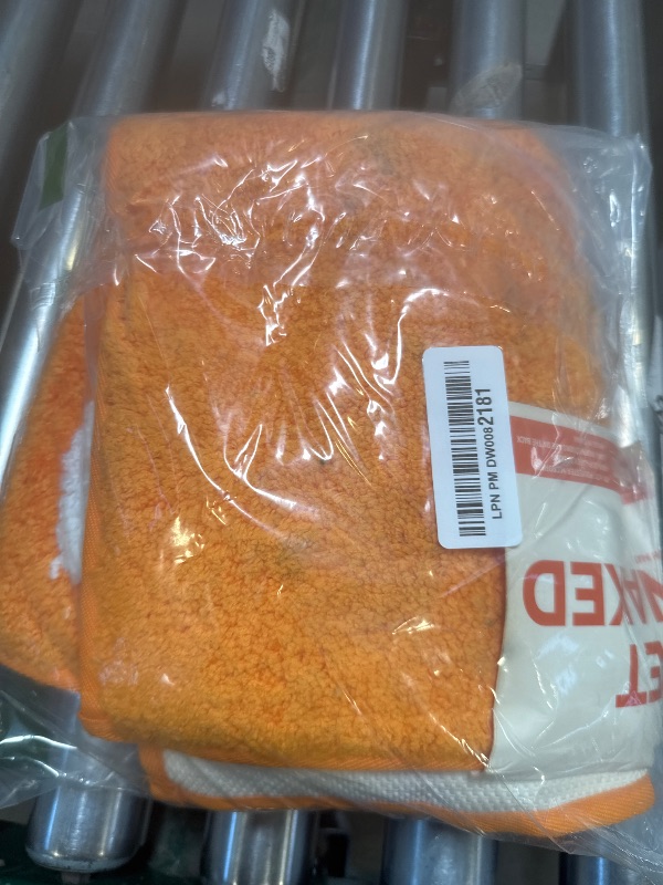 Photo 1 of New Mungo Get Naked Bath Mat Orange - Cute Bathroom Rugs, Funny Bath Mat, 31" x 20"