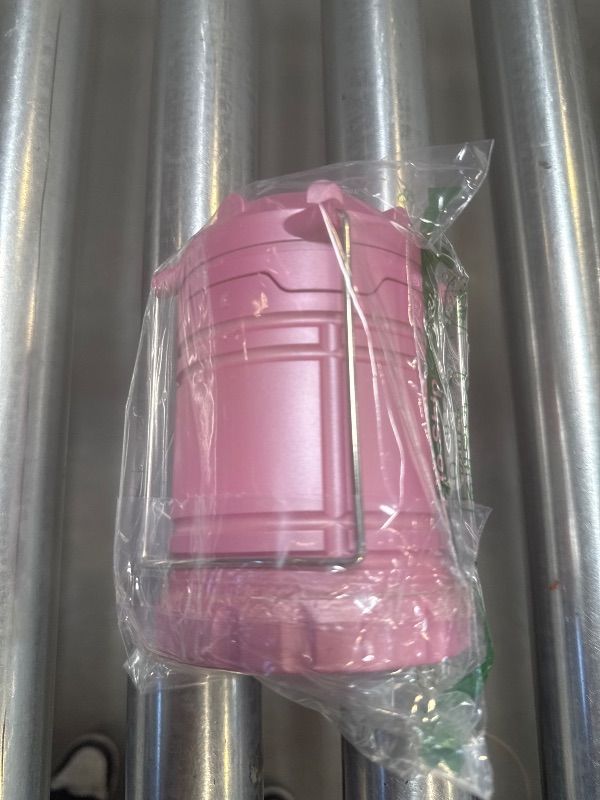 Photo 1 of SEAMAGIC LED Pink Camping Lanterns, Portable Camping Lights, Outdoor Handled Lamps, Essential Emergency Lights for Power Outages, Hiking, Hurricane