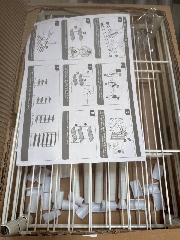 Photo 1 of 450 lbs Wire Storage Shelving 3-Tier Utility Shelving Unit Steel Organizer Wire Rack for Home,Kitchen,Office,White (11.8" D x 17.7" W x 26.3" H)
