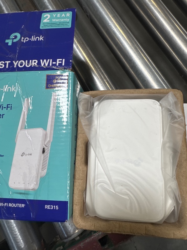 Photo 1 of TP-Link AC1200 WiFi Extender, 2024 Wirecutter Best WiFi Extender, 1.2Gbps home signal booster, Dual Band 5GHz/2.4GHz, Covers Up to 1500 Sq.ft and 30 Devices ,support Onemesh, One Ethernet Port (RE315)