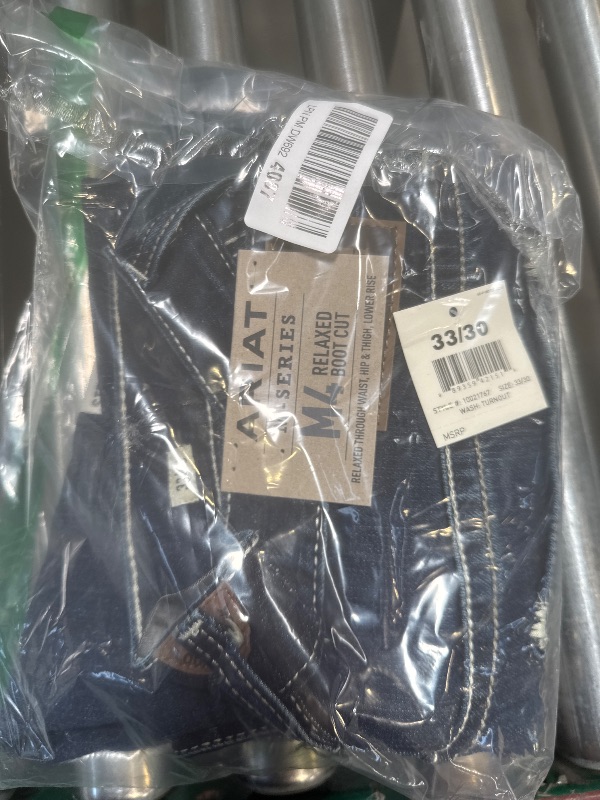 Photo 1 of ARIAT M4 Low Rise Boot Cut Jeans – Men’s Relaxed Fit Denim 33/30
