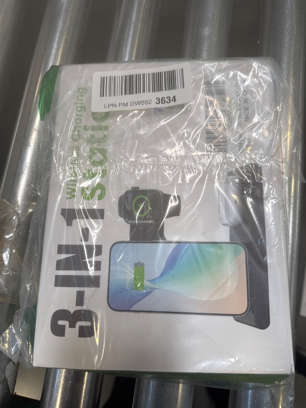 Photo 1 of 2025 Wireless Charger for Apple and Android Charging Station,3 in 1 Fast Max Charging for iPhone 16 15 14 13 12 Pro Max Plus, Apple Watch Series & Air pods 4 3 2 Pro, Android Samsung Galaxy Series
