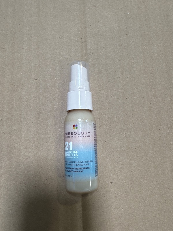 Photo 1 of Pureology Color Fanatic Multi-Tasking Leave-In Spray, 21 Benefits for All Hair Types, Heat Protection, Detangling & Frizz Control, Infused with Coconut & Camellia Oils, Color Safe, Vegan, 1 Fl Oz
